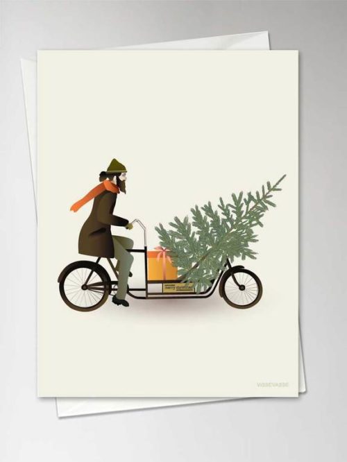 ViSSEVASSE Bike With Christmas Tree