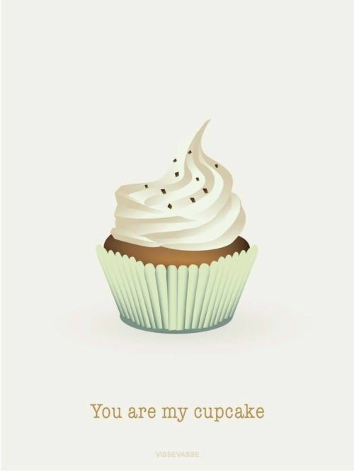 ViSSEVASSE You Are My Cupcake