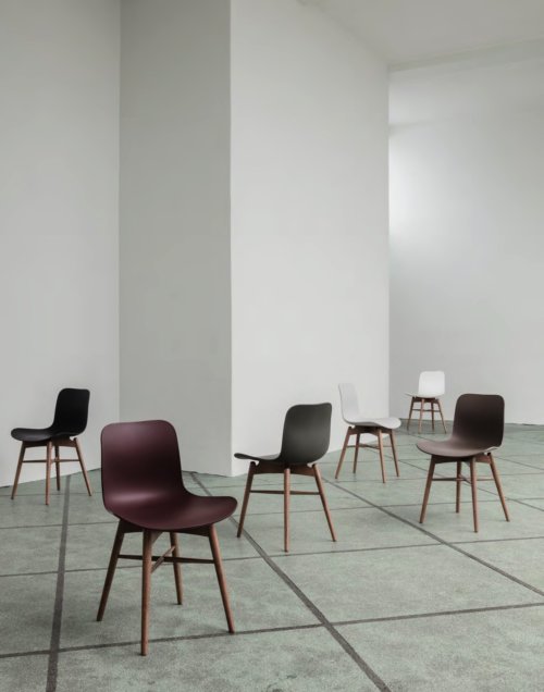 NORR11 Langue Chair Steel×Soft Avantgarde (leather)